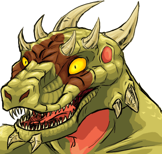 Argonian head