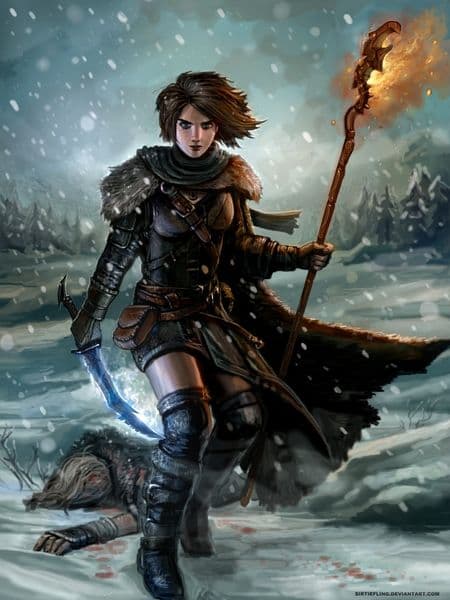 Bloody Snow of Skyrim