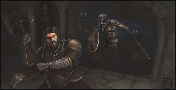 Skyrim Catacombs