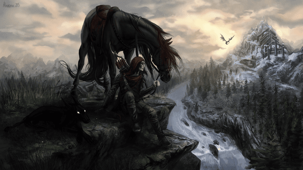 TES Art The Elder Scrolls фэндомы Skyrim 2109782