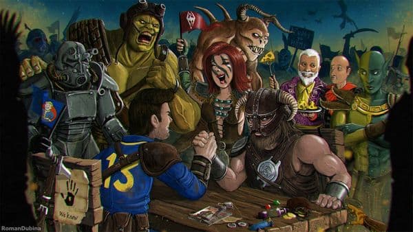 Elder Scrolls и Fallout