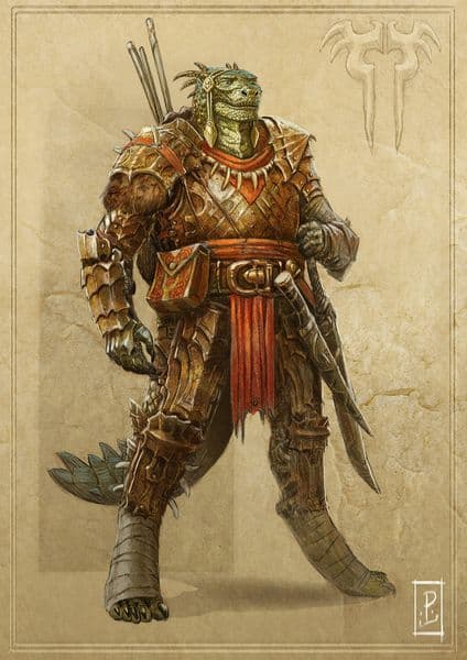 Argonian Warrior