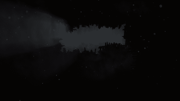 Darkness and sky