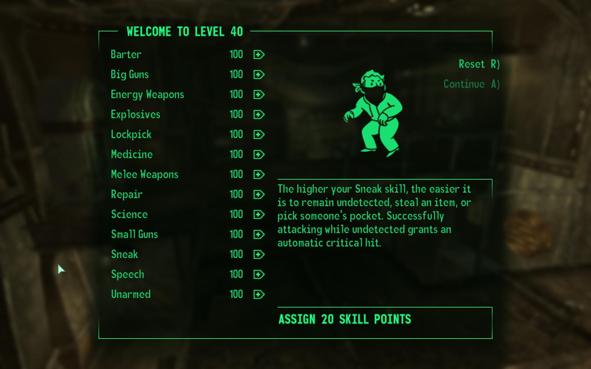 Level Cap Increaser Skill Workaround