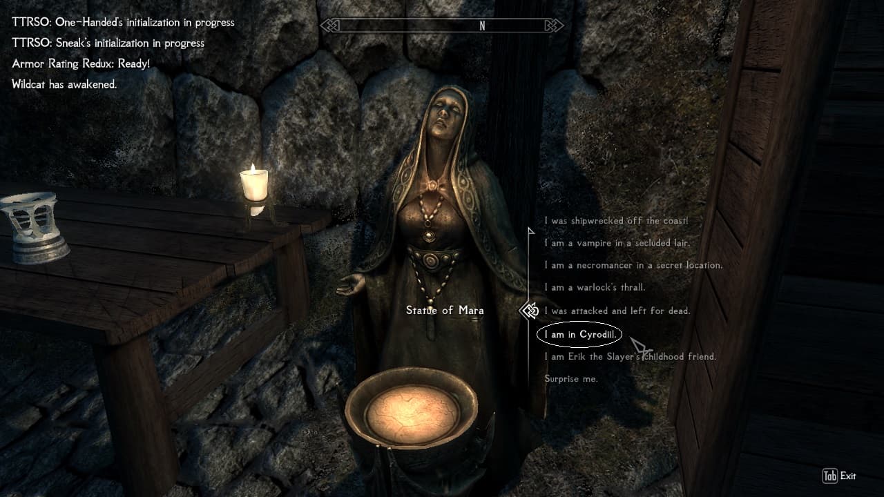 Bruma - Alternate Start