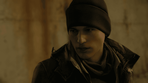 Detroit: Become Human, Коннор в шапке...