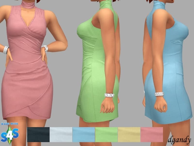 Pleated Dress - Fran