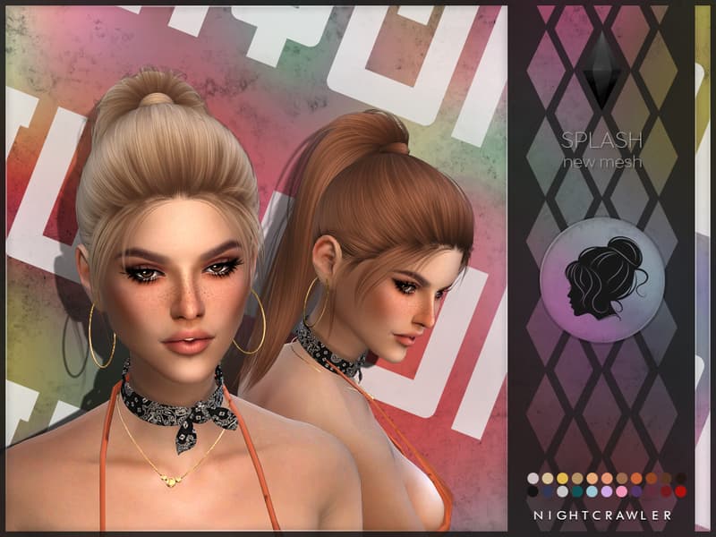 Прически Nailah ( Hair 68 )