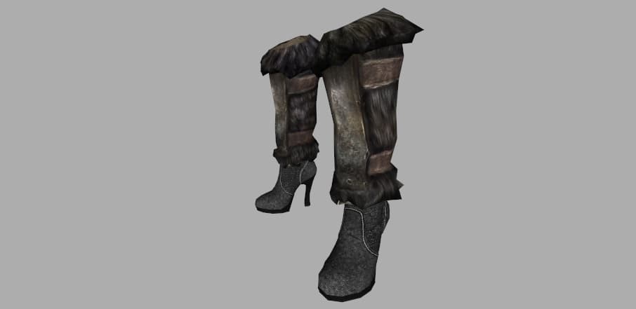 KSE_VanillaReplacer / Ремоделинг ванильной брони и одежды Skyrim SE