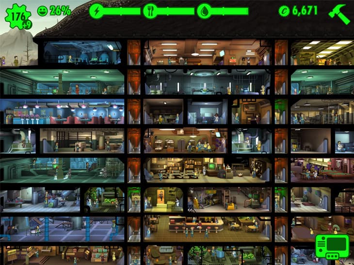 Fallout Shelter: Краткое пособие для начинающих смотрителей