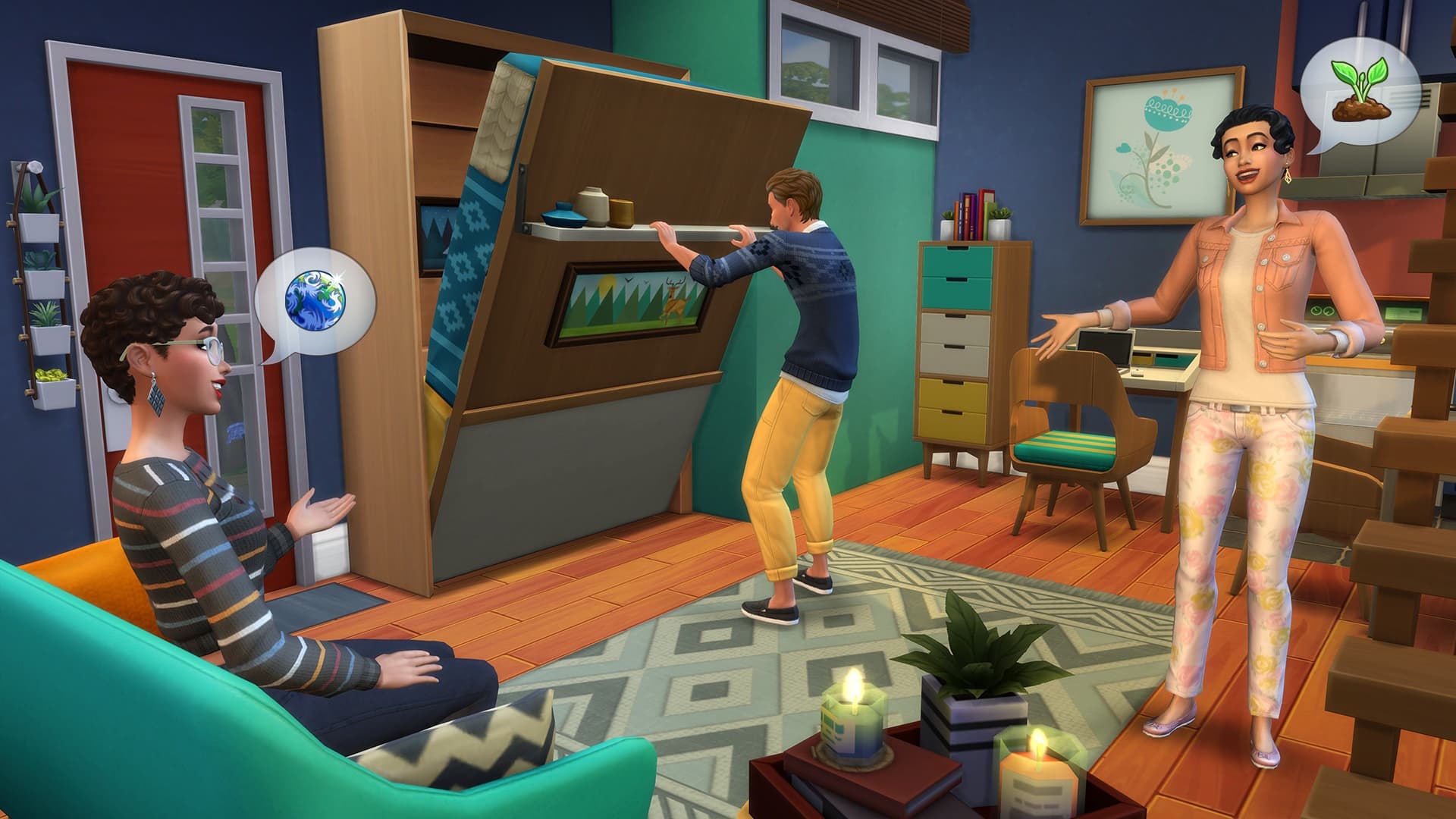 «Компактная жизнь» в The Sims 4