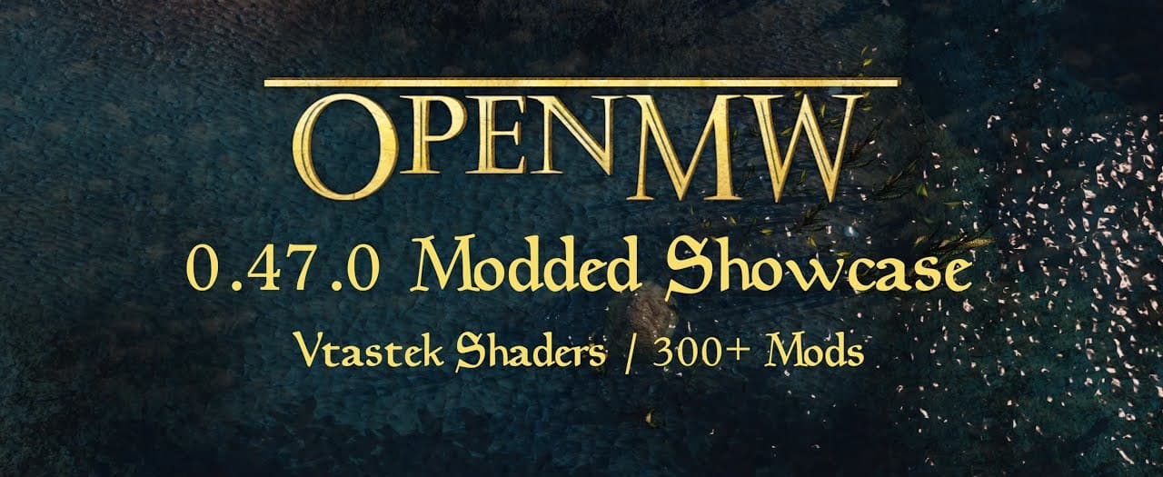 Посмотрите, каким красивым можно сделать Morrowind c OpenMW 0.47.0
