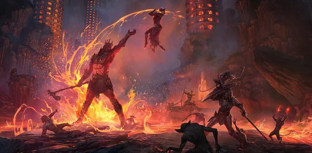 The Elder Scrolls: Online — Релиз дополнения «Огонь амбиций»