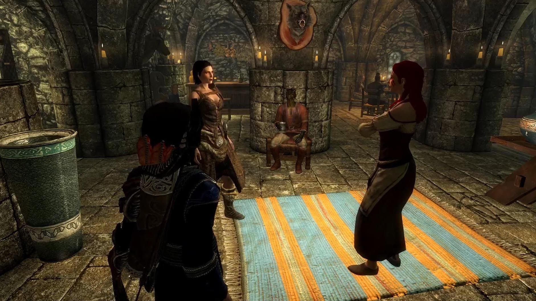 Dragon Break — Квестовый мод с двумя новыми компаньонками (Skyrim)