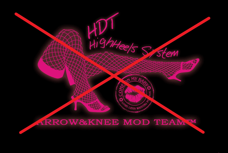 Привязка обуви к системе высокого каблука NiOverride High Heels и удаление зависимости от HDT High Heels
