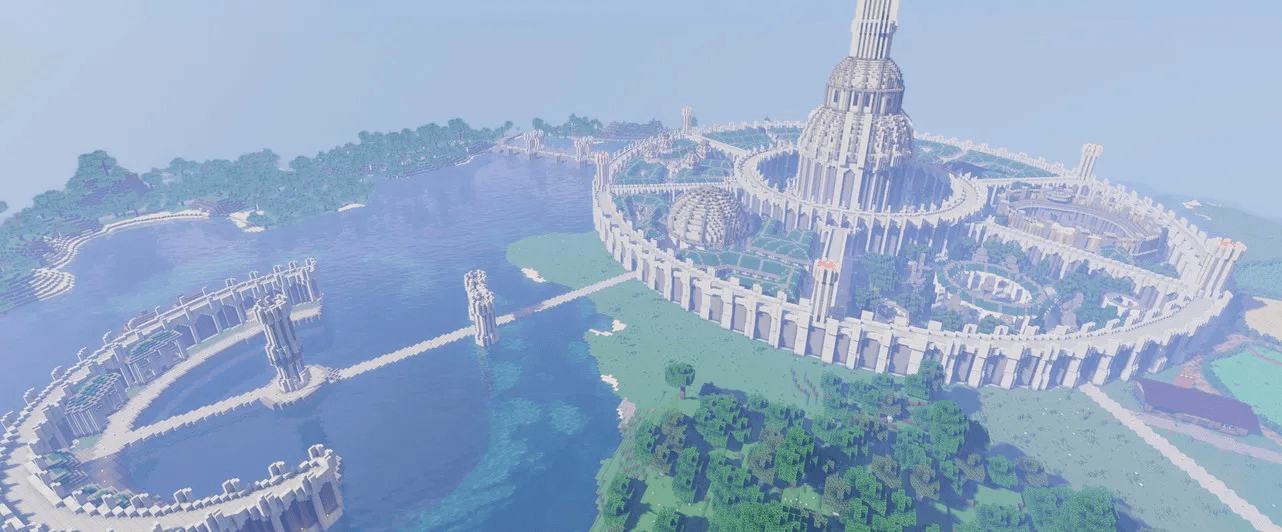 В Minecraft перенесли крупные города Сиродила