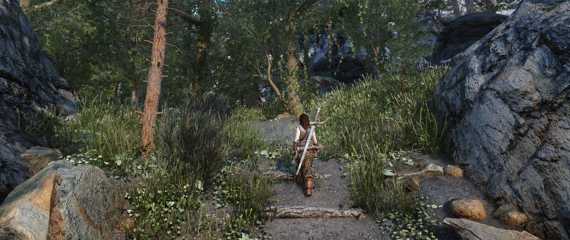 Nature of the Wild Lands - forest and trees improvement mod