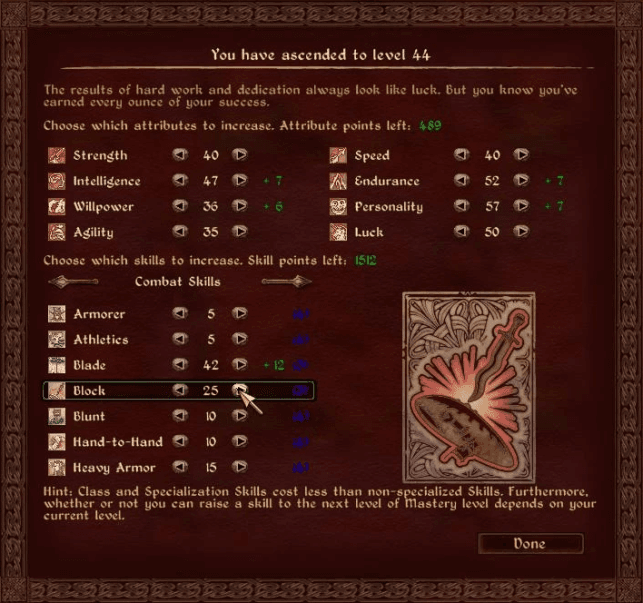 Oblivion XP