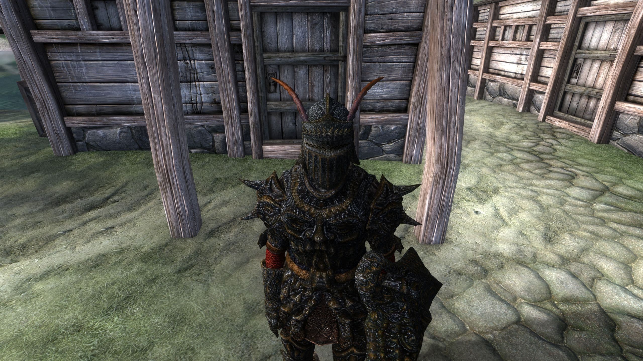 Madness Armor and Weapons Retex by TheMythofStrider Upscale