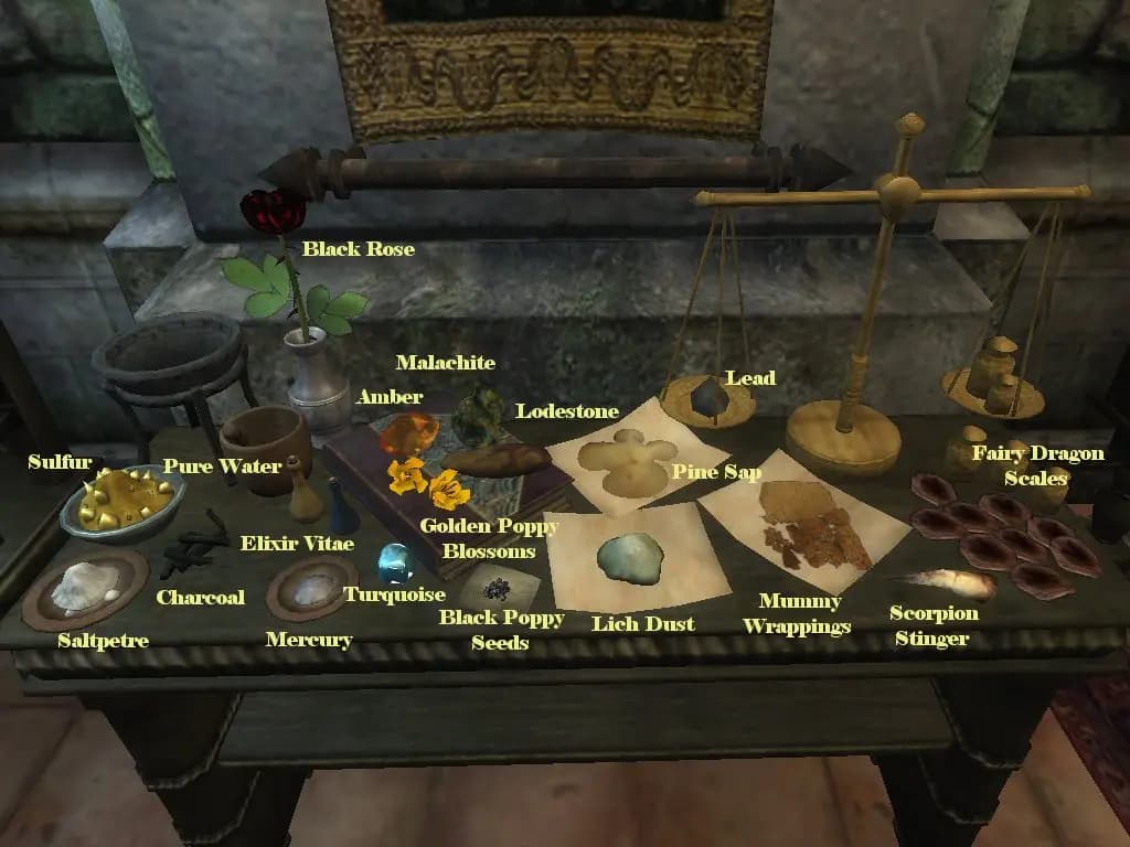 Tamrielic Ingredients