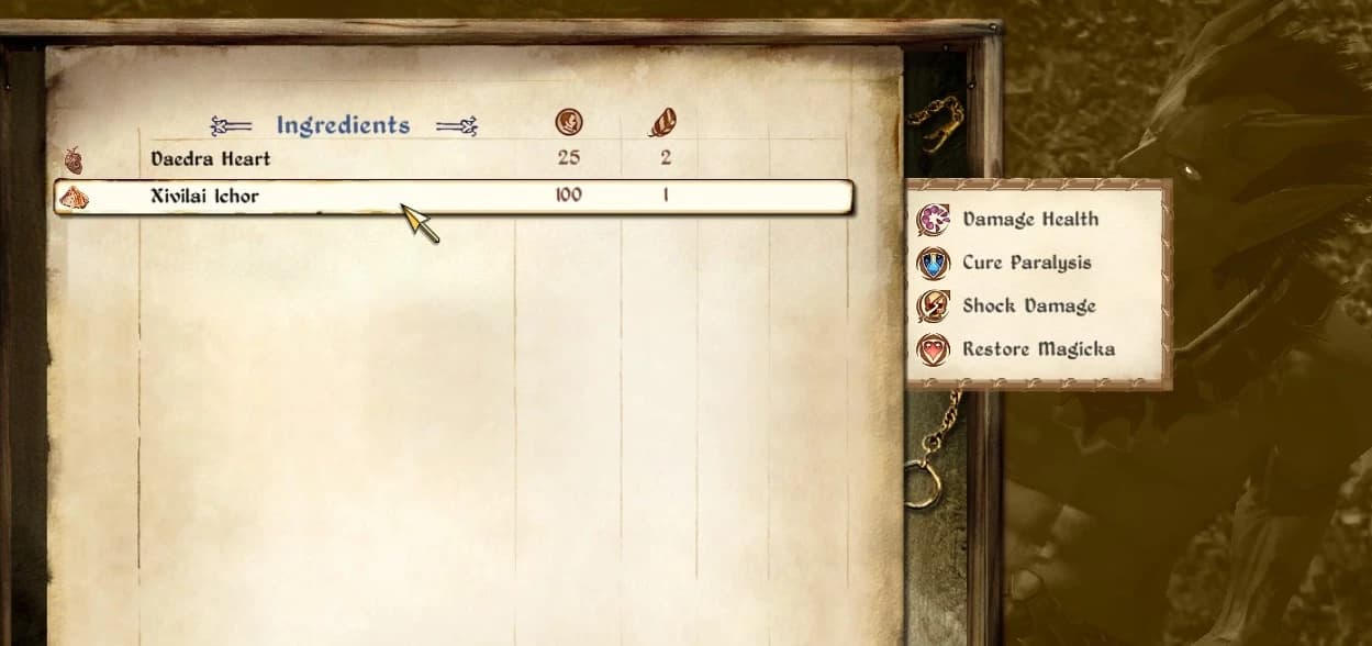 Xivilai Ingredient Drop - Xivilai Ichor