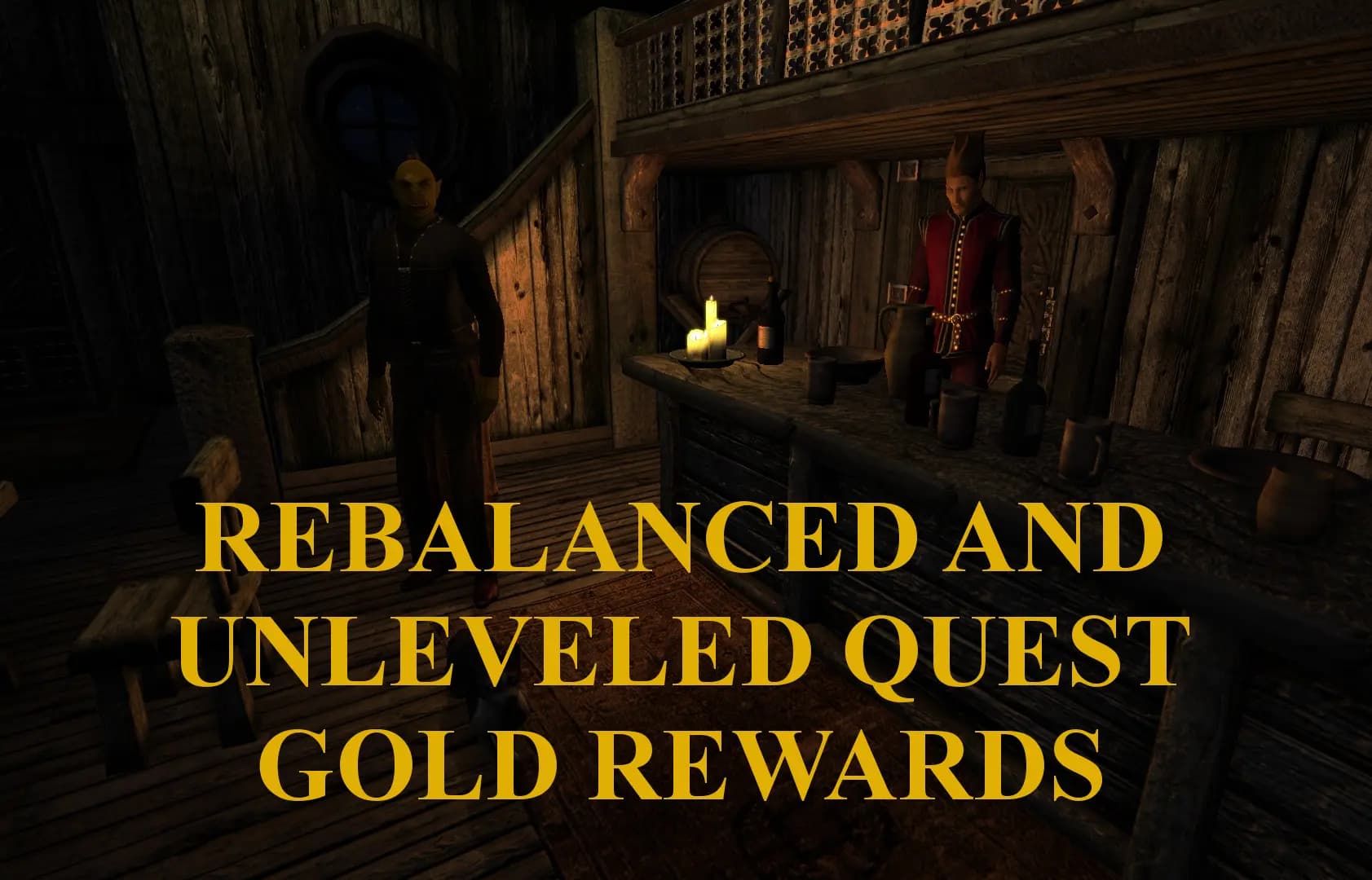 Rebalanced and Unleveled Quest Gold Rewards