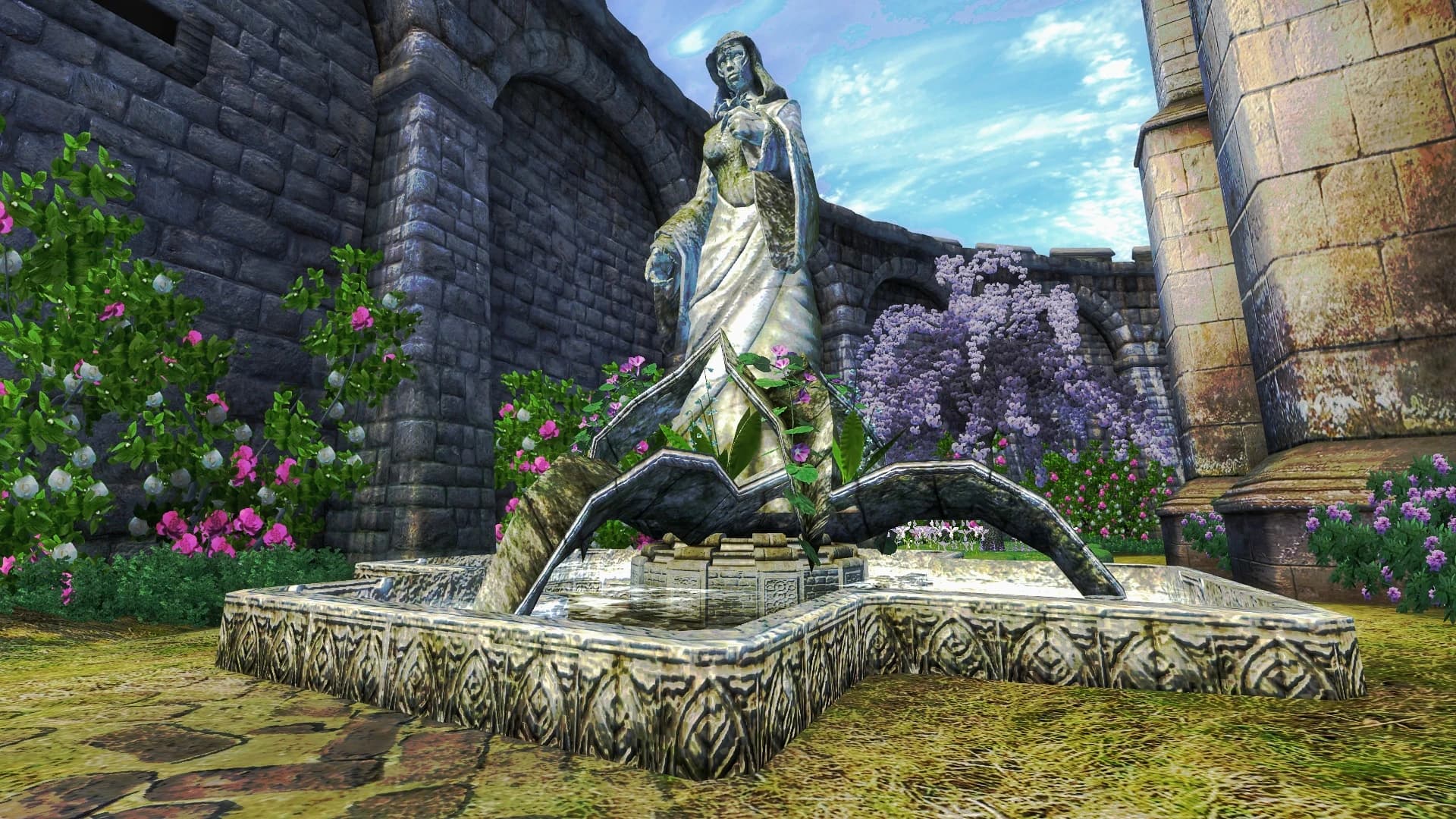 Gardens of Cyrodiil - Anvil the city of Dibella