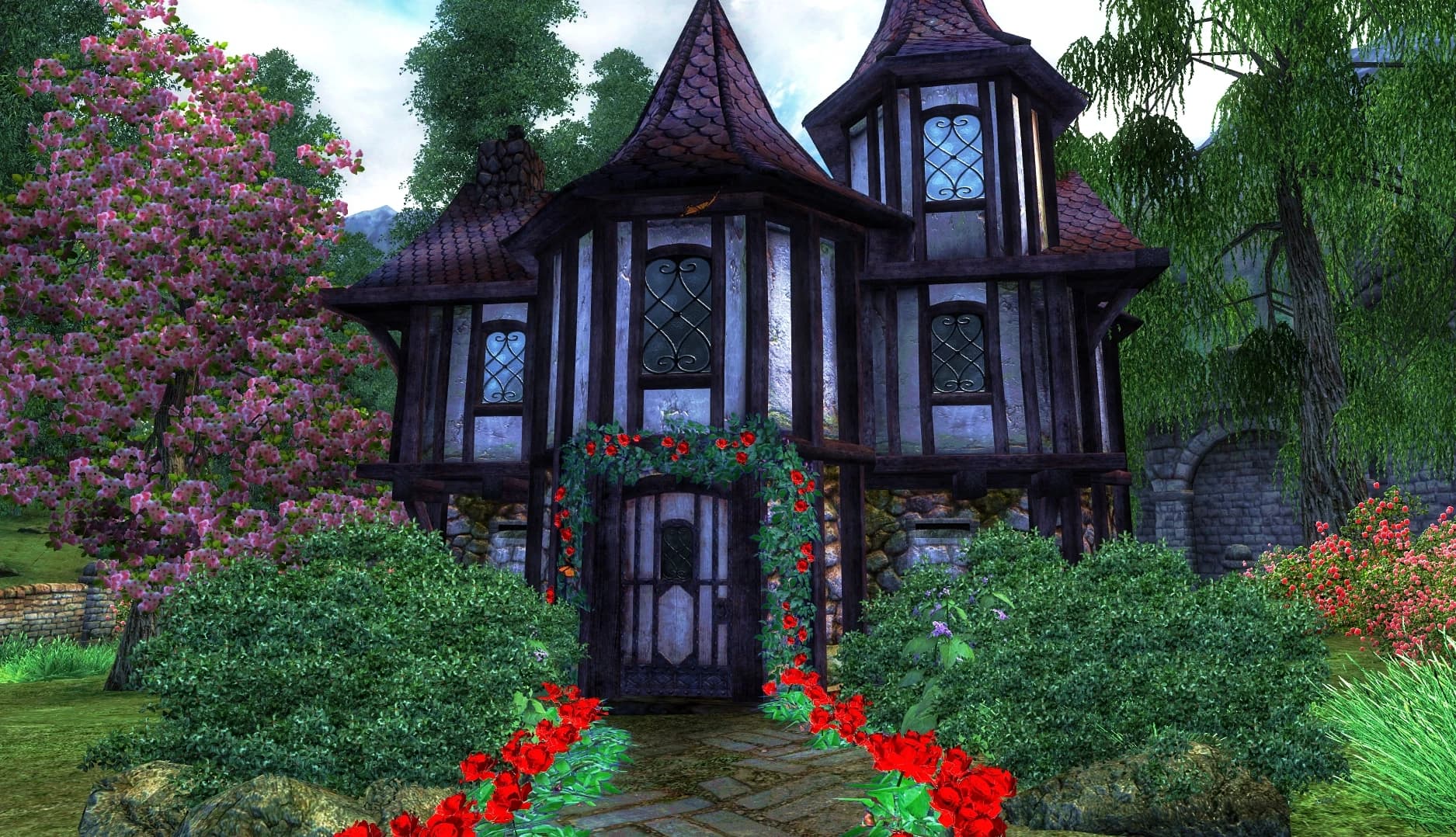 Gardens of Cyrodill-Knights of the Thorn Lodge