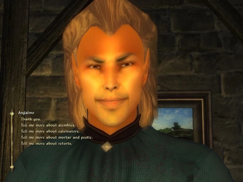 Lore Dialogue 300 Updated(Расширение диалогов о мире)